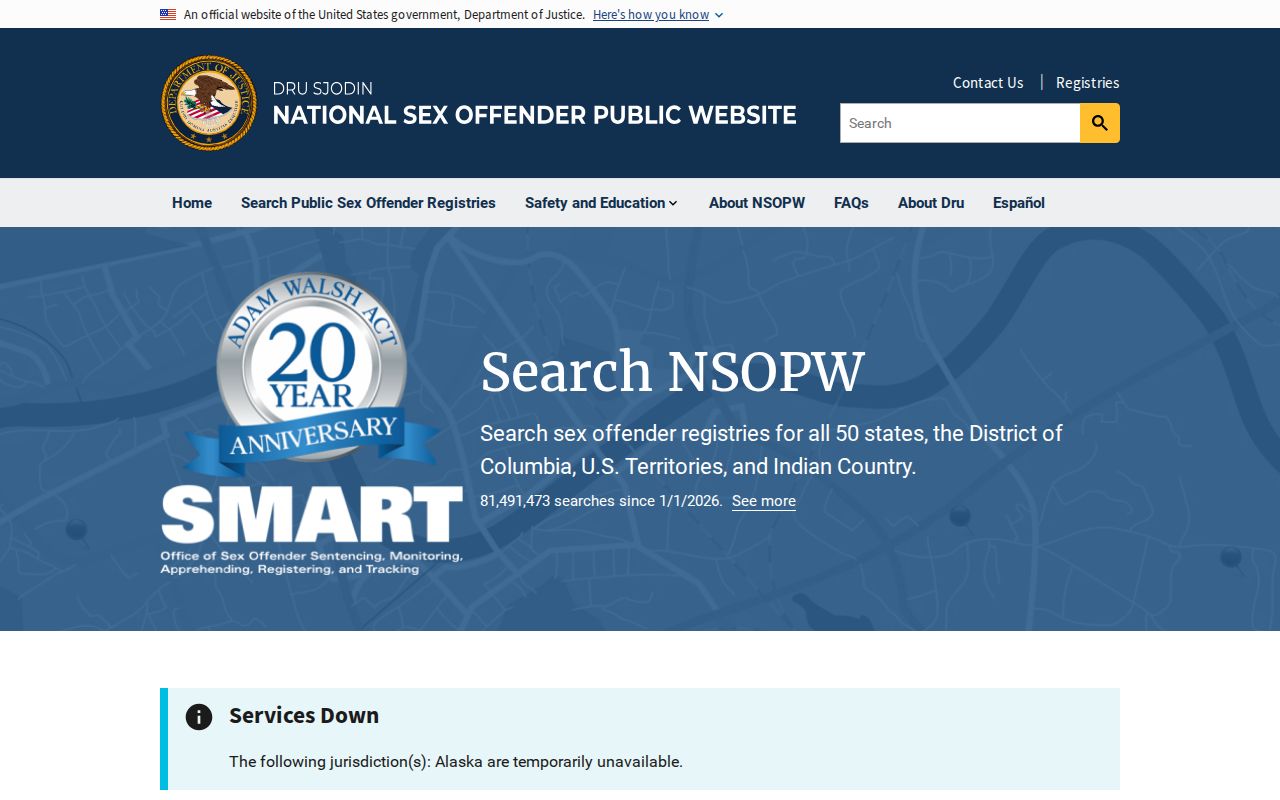 Franklin County sex offender lookup with national registry